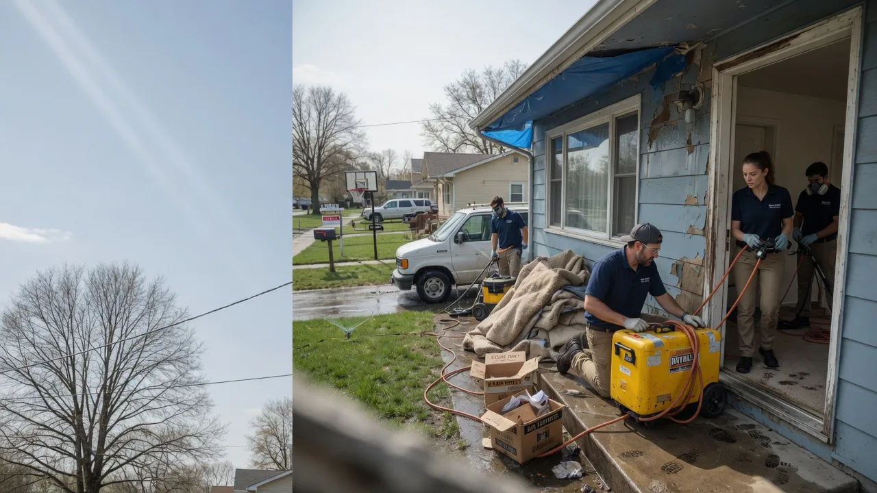 Basement Flood Cleanup in Eastport, ID near me